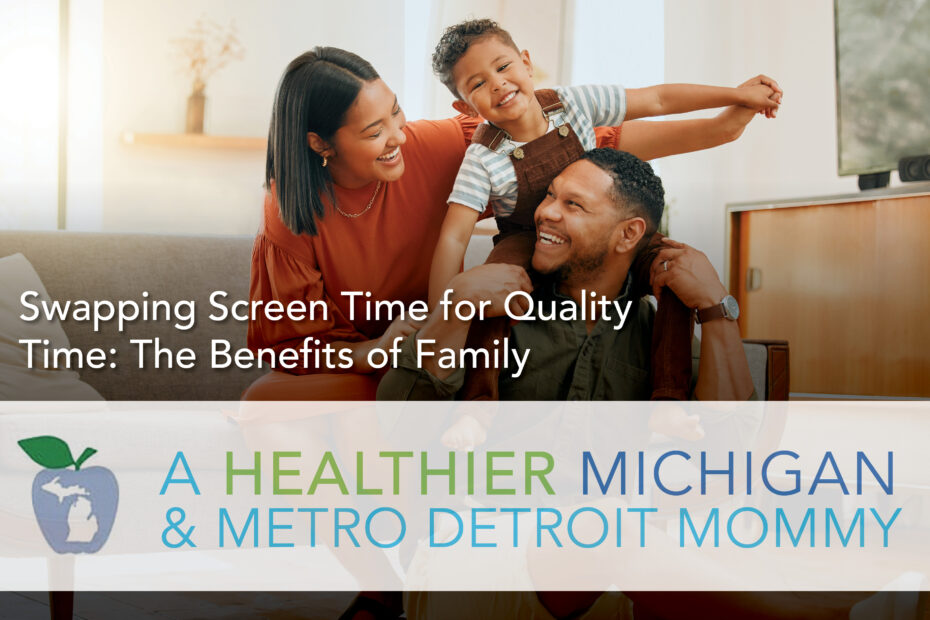 Swapping Screen Time for Quality Time: The Benefits of Family Fitness 1 MDM Graphics June 15