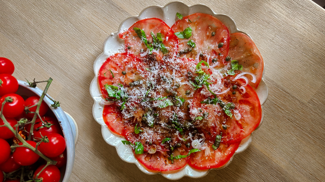 Pure Michigan Eats - Fresh Recipes for the Season 3 TomatoCarpaccio