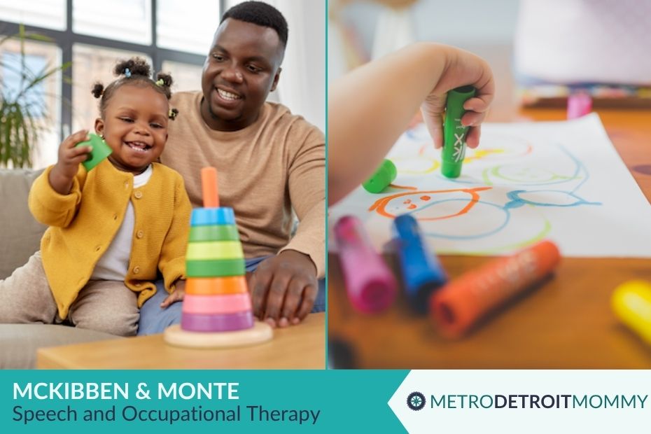 Speech and Occupational Therapy in Metro Detroit: How McKibben & Monte Supports Children and Families 2 mckibben Banner