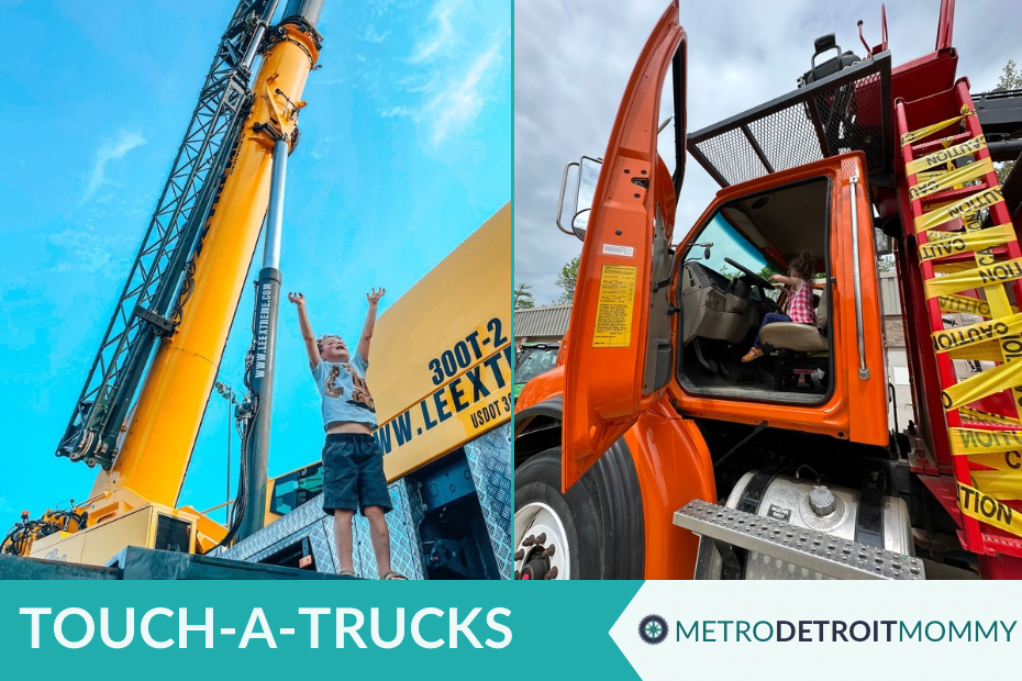 Metro Detroit Touch-A-Truck Events Happening This Summer 1 mckibben Banner