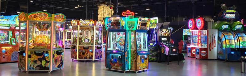  Arcade games at Allegiant Nonstop in Warren Michigan